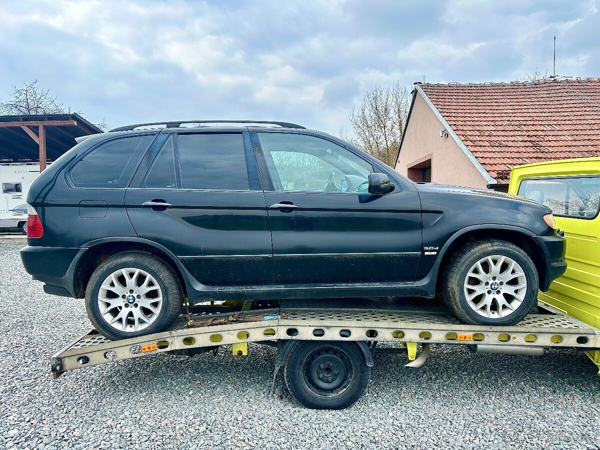 BMW X5. E53 3.0d VEŠKERÉ NÁHRADNÍ DÍLY