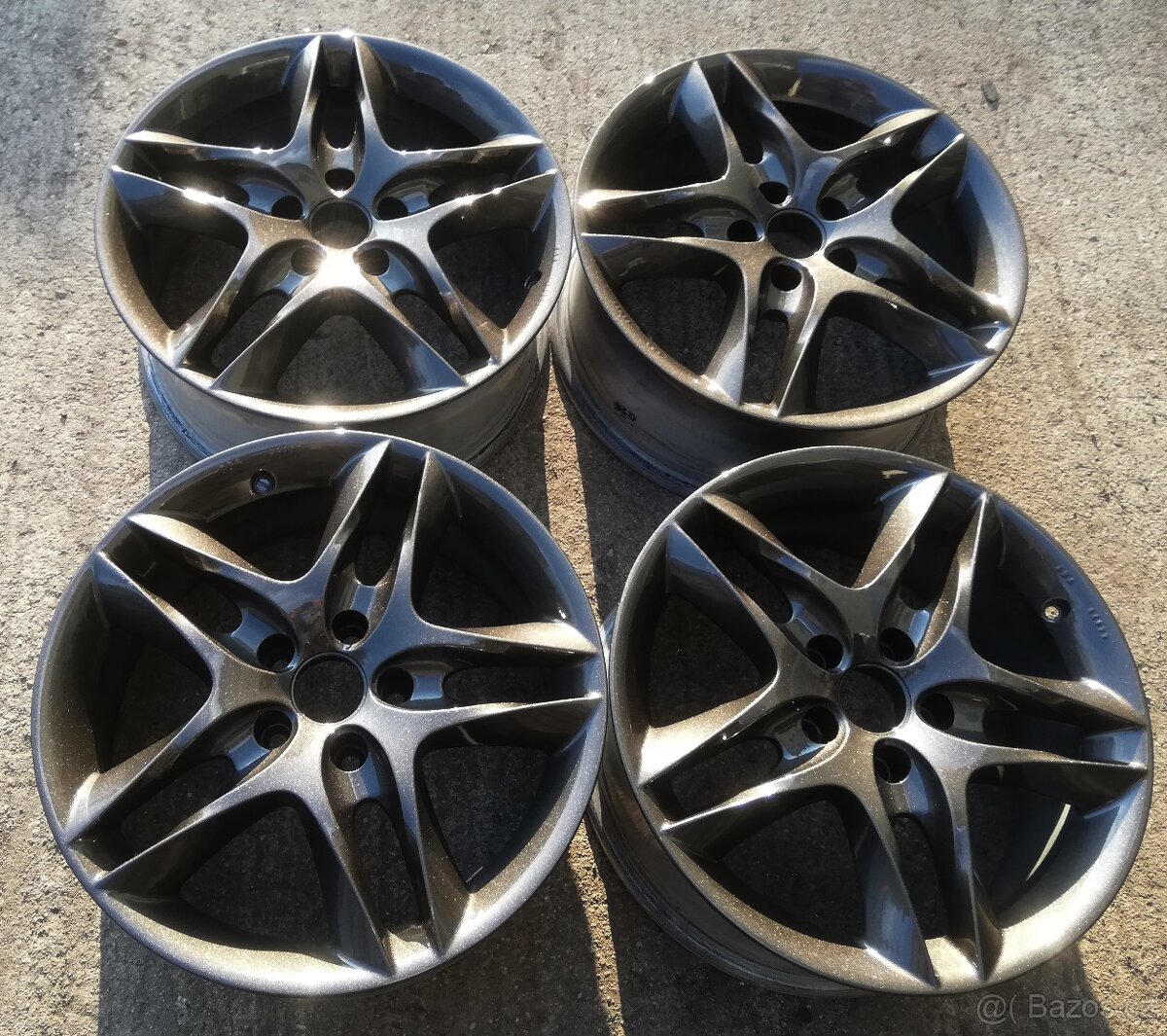 Použité alukola 7,5J17 5X112 Škoda Volkswagen Seat Audi