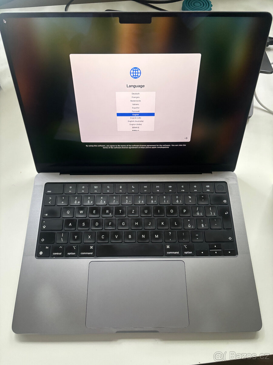 MacBook Pro 14" M1 Pro 2021 Vesmírně šedý
