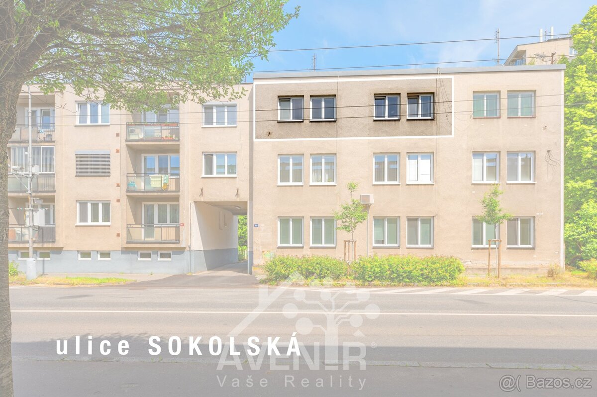 Prodej byty 3+1,79 m2 Sokolská - Zlín, ev.č. 00180
