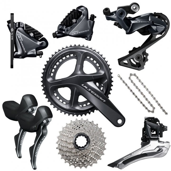 Kompletní hydraulická sada Shimano Ultegra
