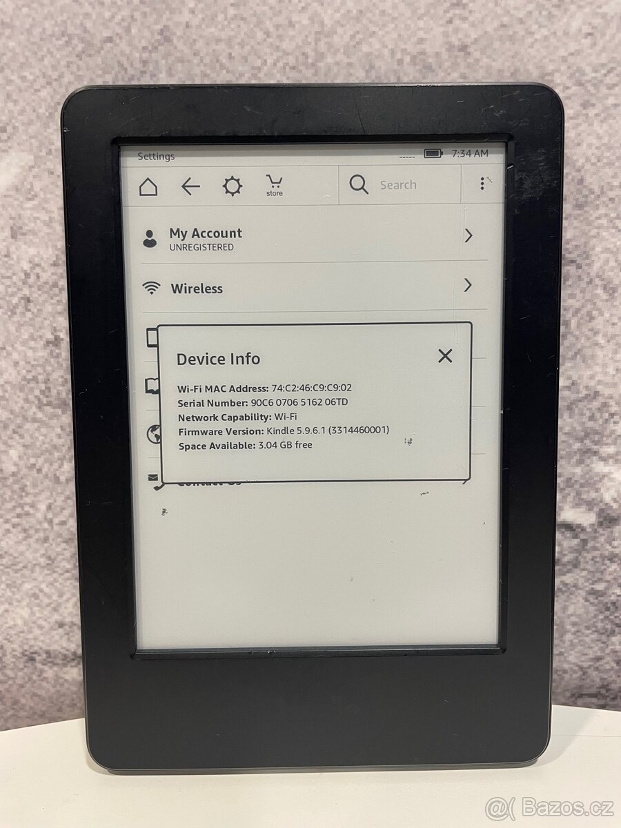 Čtečka knih Amazon Kindle 7th Generation