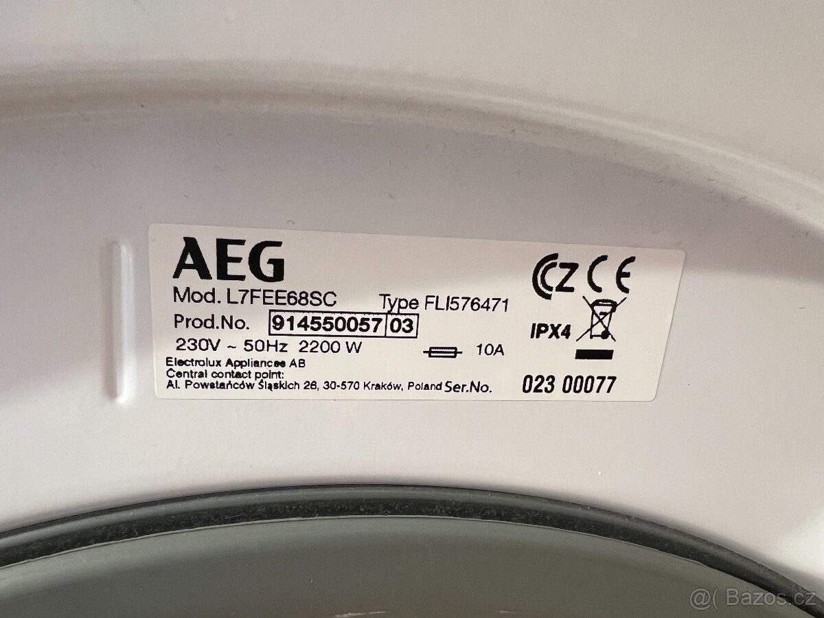 Prodám pračku AEG