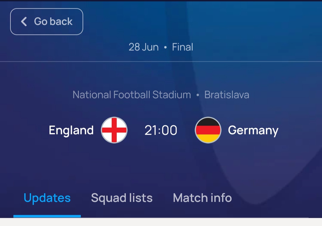 Finale Euro u21 England vs Germany