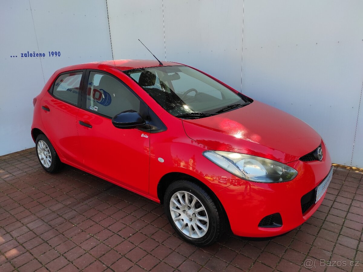 Mazda 2 1.3 5dv. KLIMATIZACE KOUPENO V ČR 1.MAJITEL