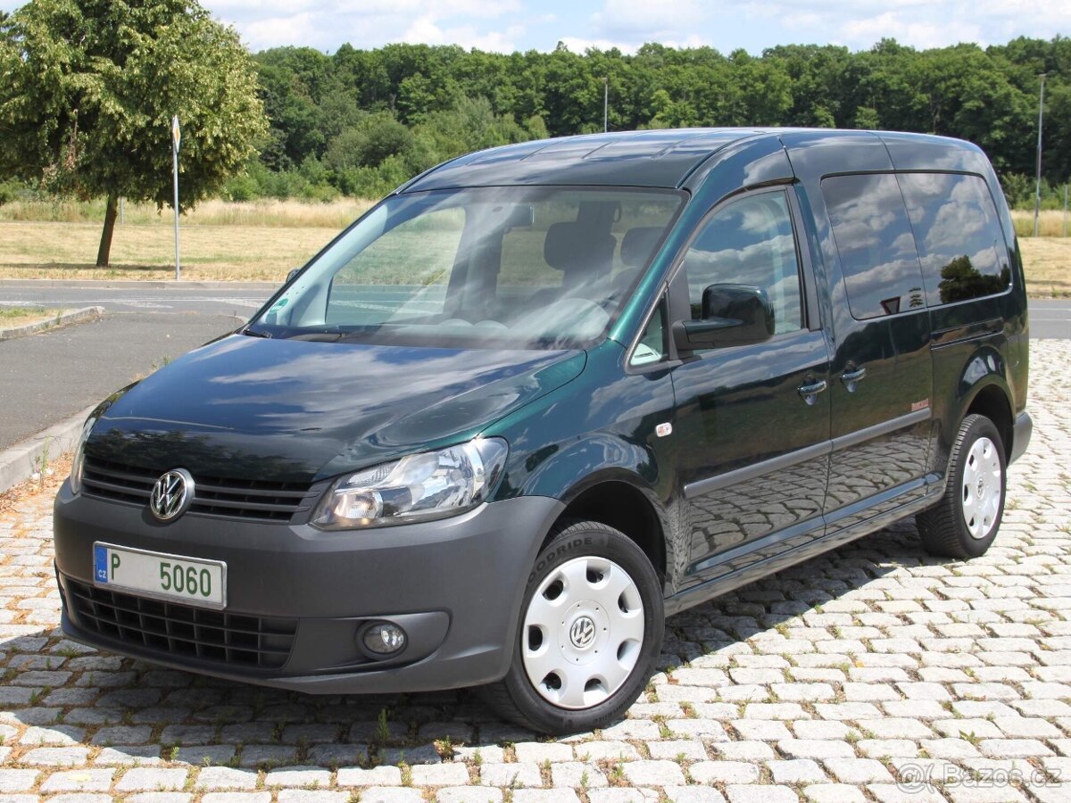 VW CADDY MAXI,2.0i-ECOFUEL 80kw,RONCALLI,DigiAC,Výhřev,Tažné