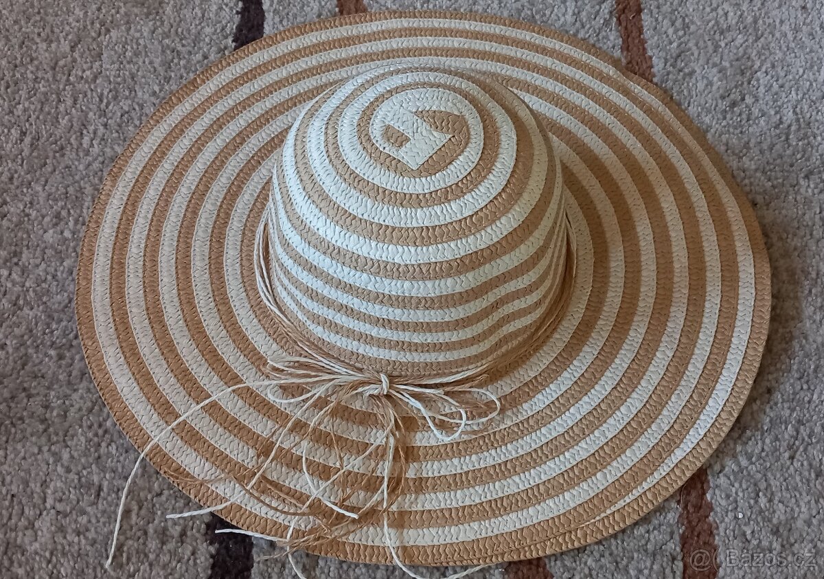 Dámský letní klobouk, 56 cm