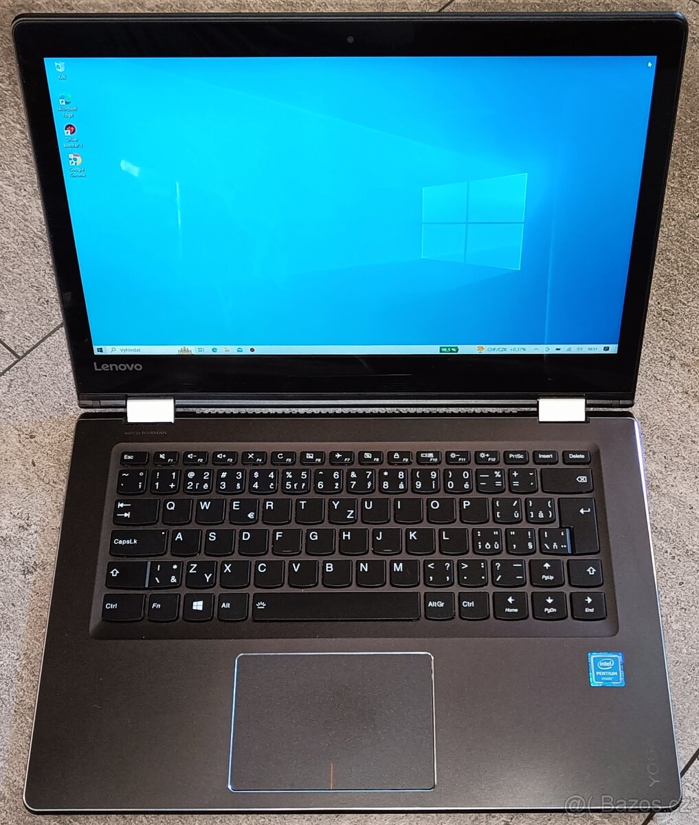 Lenovo Yoga 510-14ISK,Win 10,HDD 1TB,RAM 4GB,dotykový 14.1"