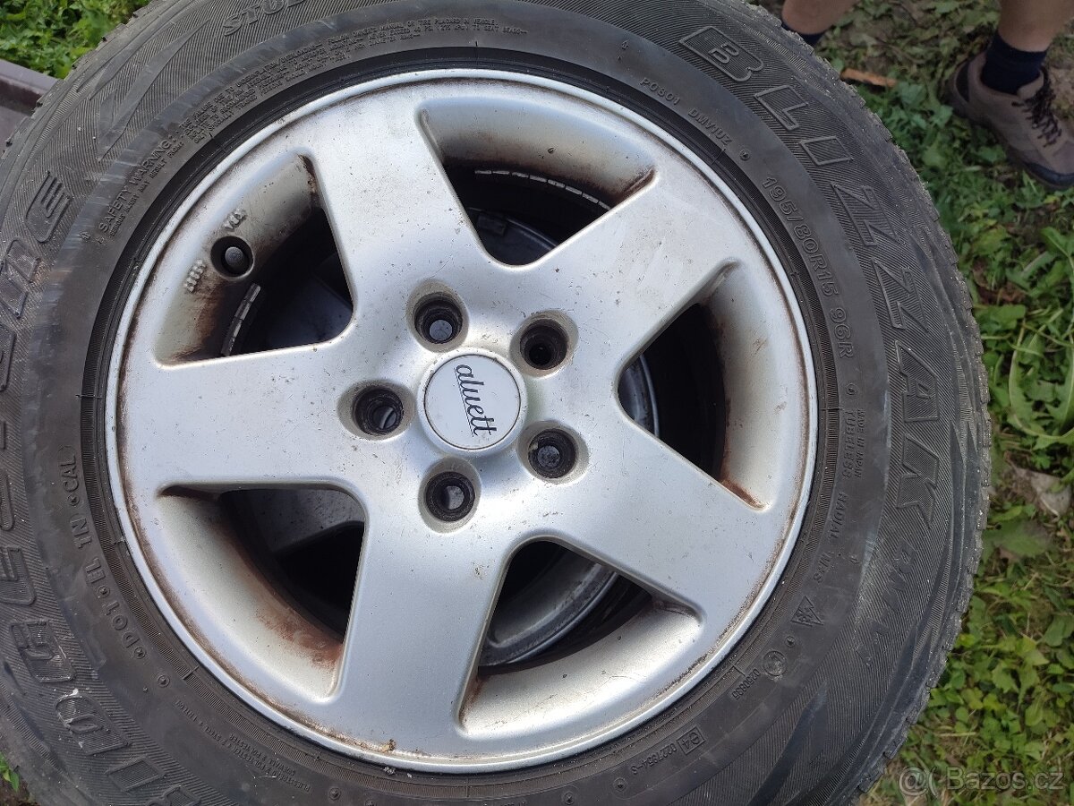 Alu disky 195/80/R15