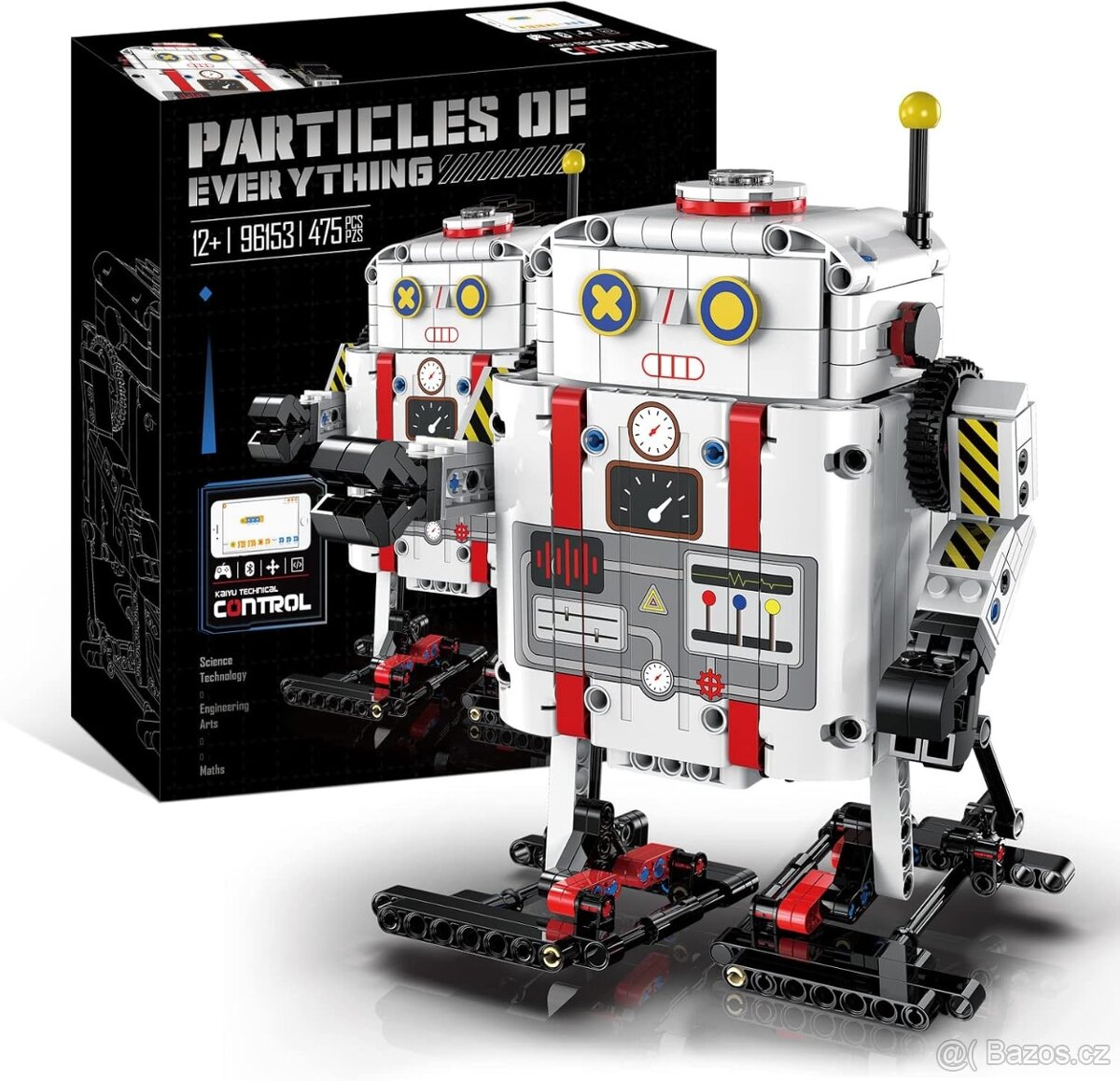 Programovatelná RC stavebnice (robot) - 475 dílků
