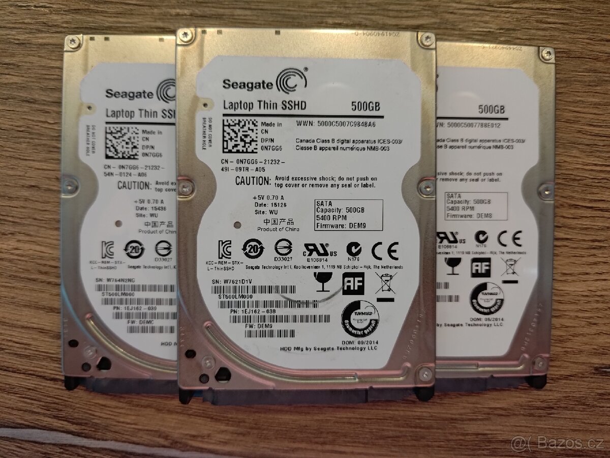 SSHD disk 500GB Seagate