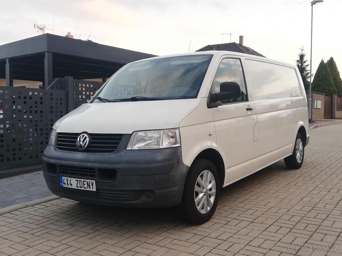 VW Transporter T5, LONG, VÝDŘEVA