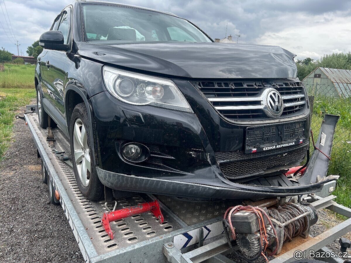 Díly VW Tiguan 1.4tsi CAVA 2010,černa
