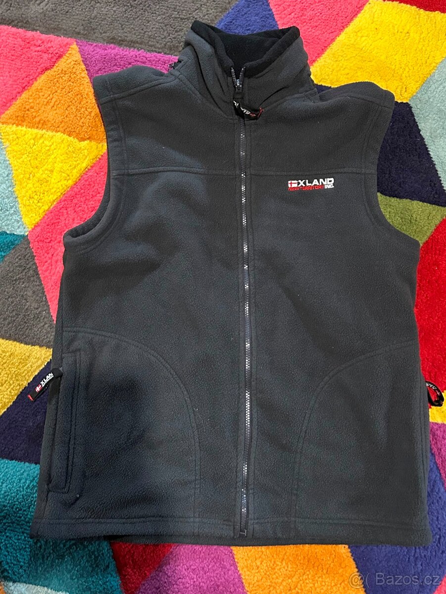 EXTREME-SILNÁ FLEECE PÁNSKÁ VESTA XL(DLE MÍR L)