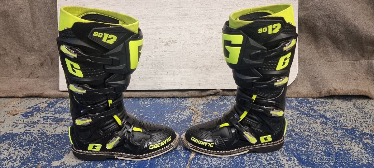 Gaerne sg12 motokeosove boty.