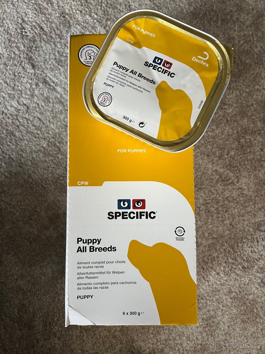 Krmivo pro štěňata