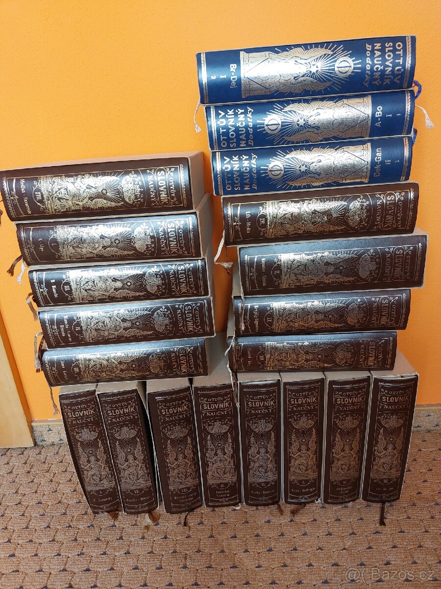 Ottův slovník naučný,20ks,top stav