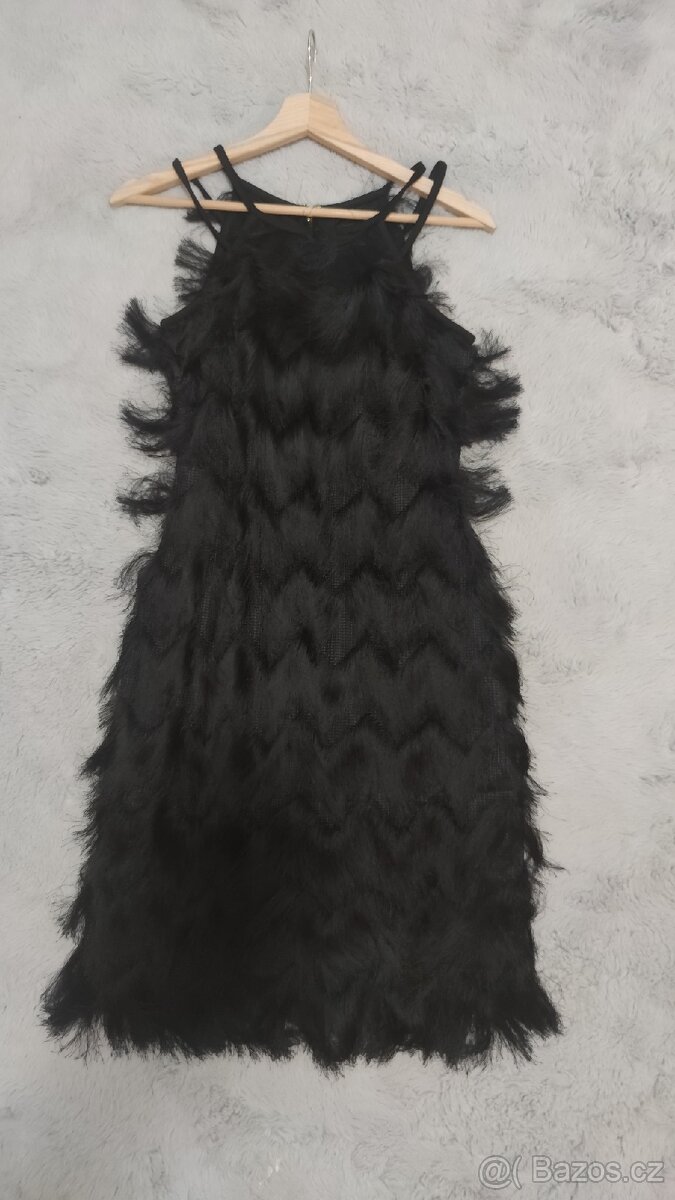 Luxusní šaty Guess s třásněmi