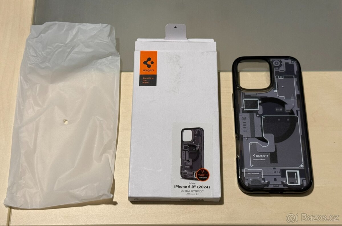 Spigen Ultra Hybrid MagSafe kryt iPhone 16 Pro Max, zero one
