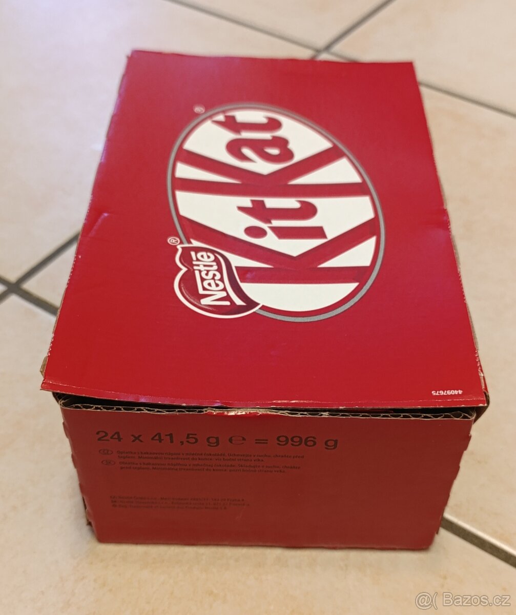 KitKat 4Finger tyčinka s oplatkou v mléčné čokoládě 1 bal.