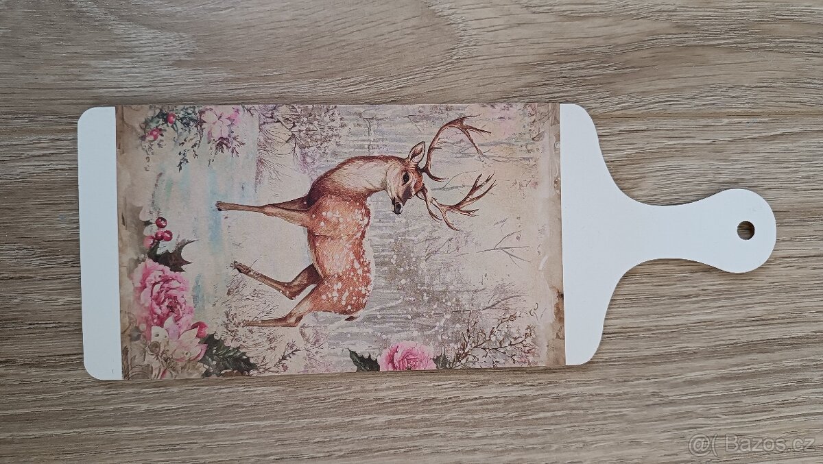 Dekorační prkénka jeleni