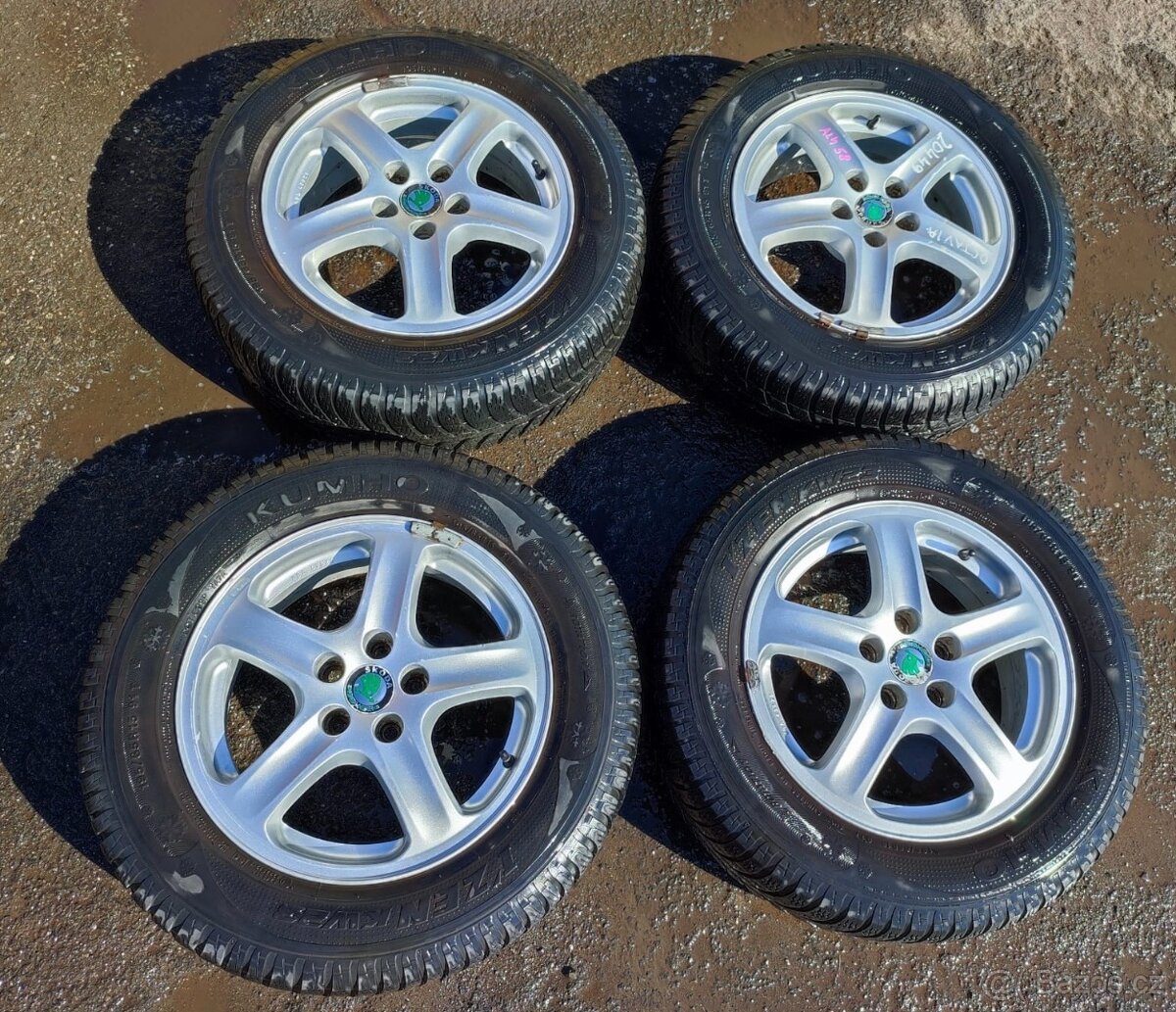 Prodám ALU kola Škoda Octavia č. 58