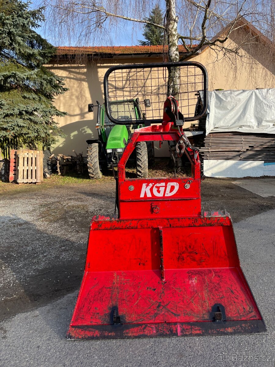 Naviják za traktor KGD 4T -rohatka—stav nového stroje-