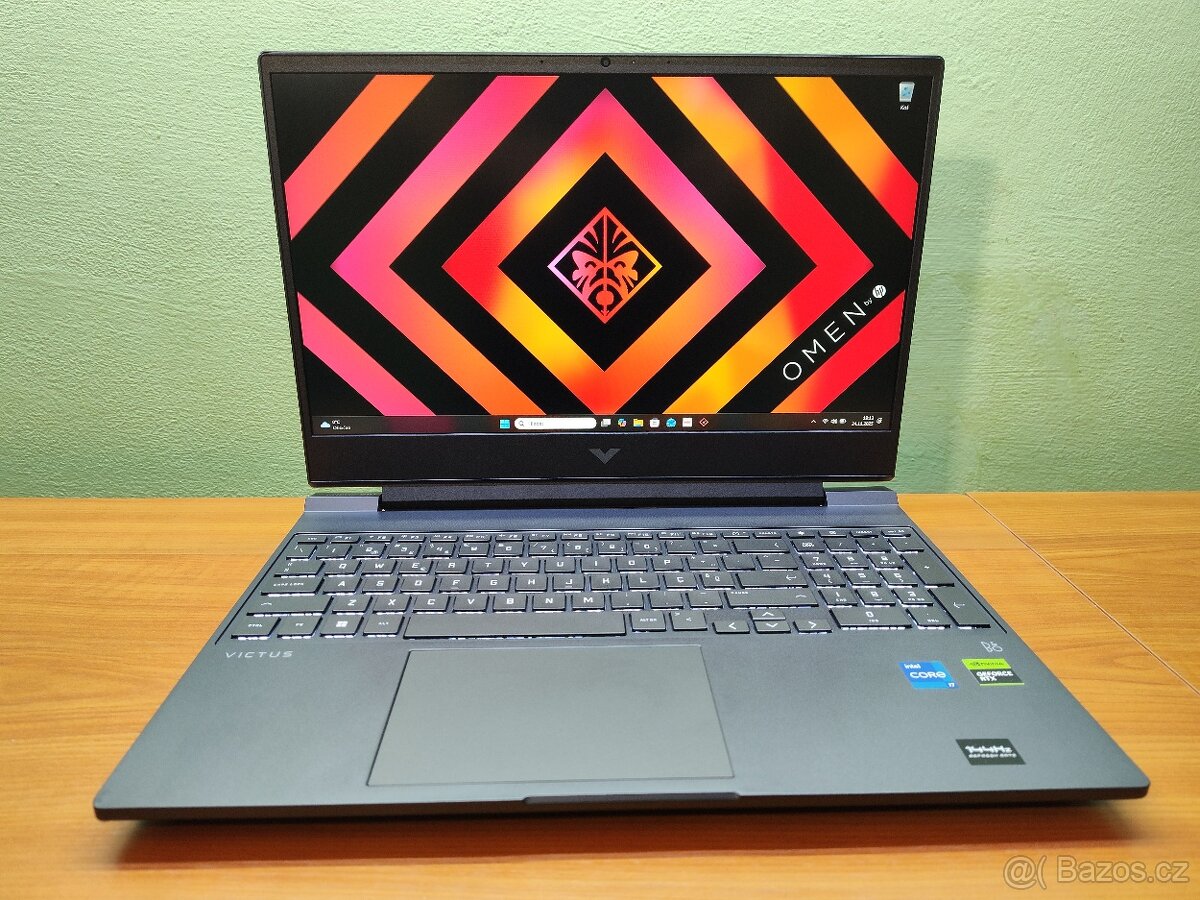 Herní Victus 15,RTX-4gen,i7-13gen,1TB,2 Roky-Záruka.