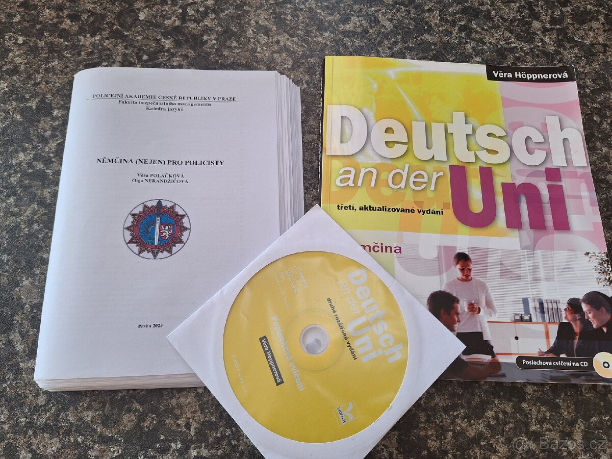Deutsch an der Uni, CD a Němčina nejen pro policisty