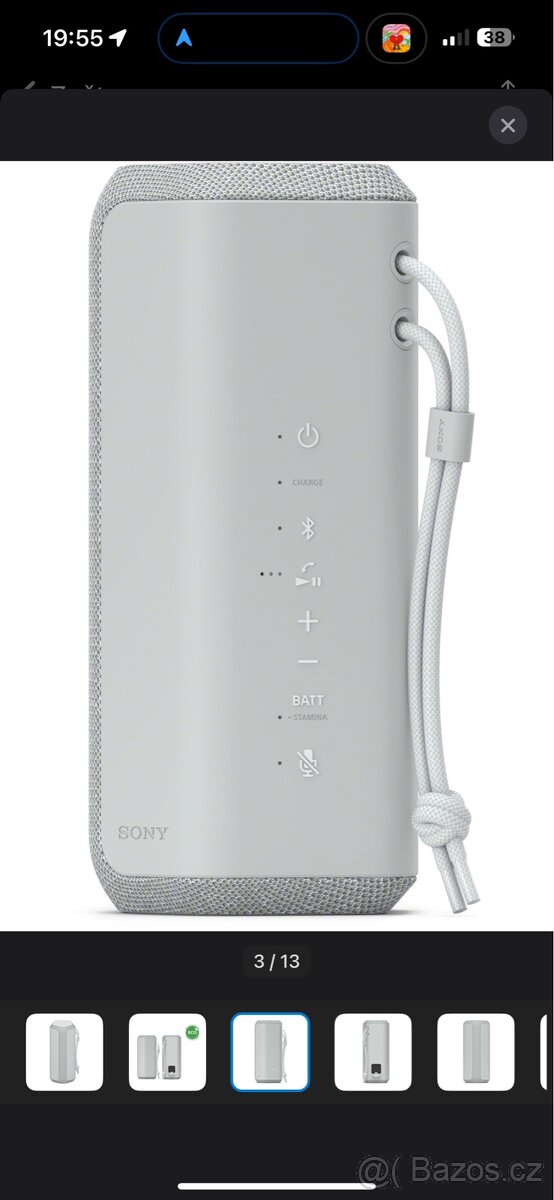 Sony SRS-XE200 bluetooth reproduktor