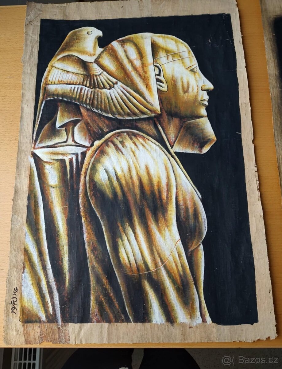 Egyptský obraz II. – papyrus