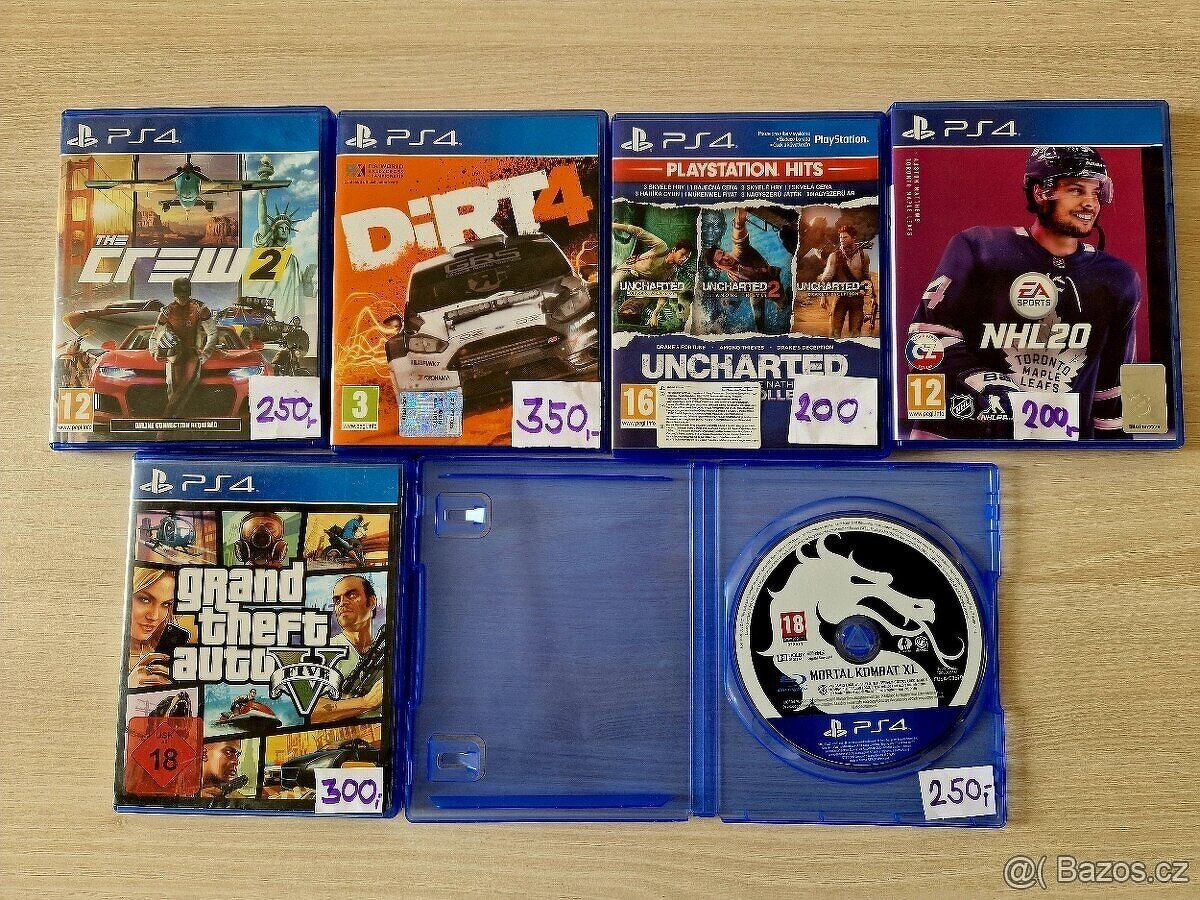 Ps4 hry dobré tituly cena od 200kč