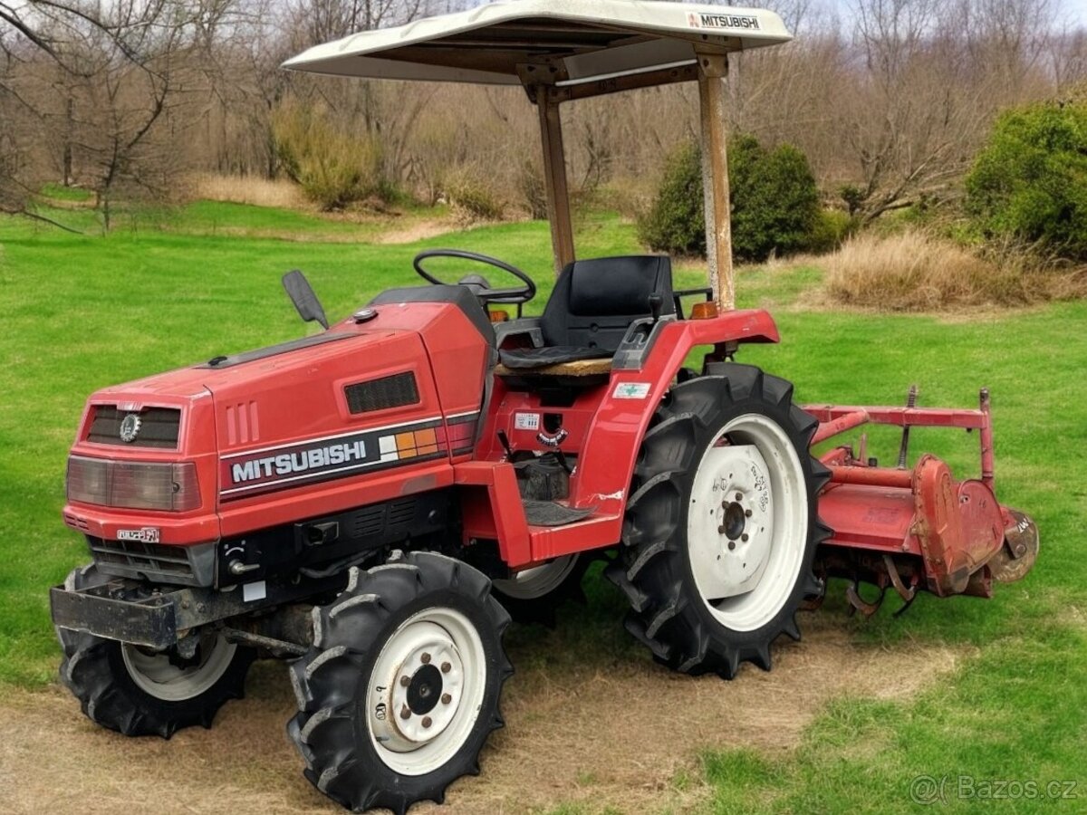 Malotraktor Mitsubishi MT20D spz AKCE