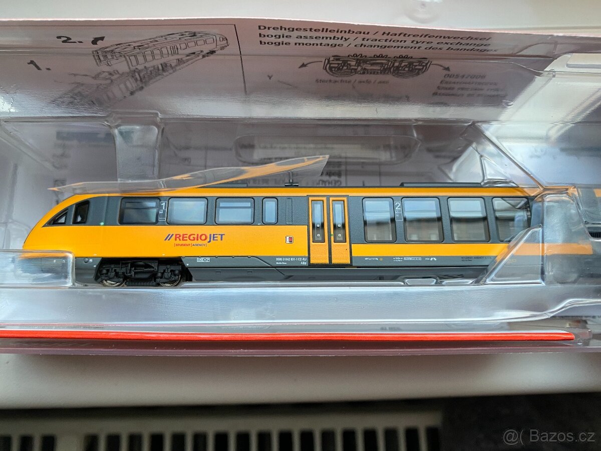 NEW Desiro DCC ZVUK REGIOJET 642 FLM 742081