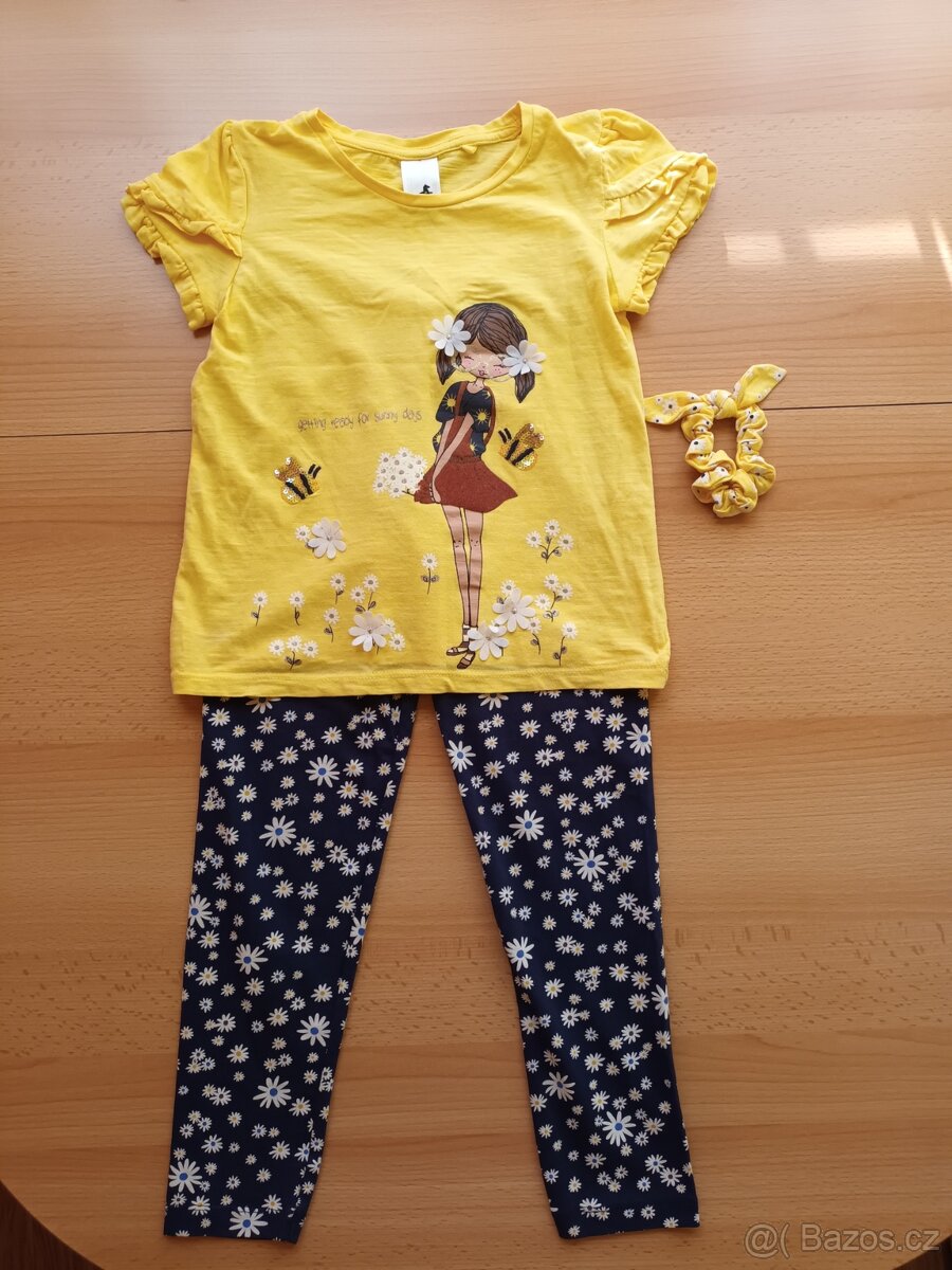 Dívčí set leginy, tričko