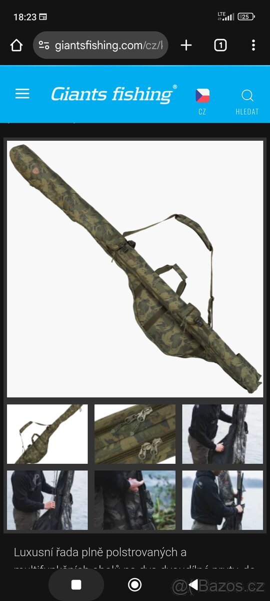 Pouzdro 10ft Gians fishing