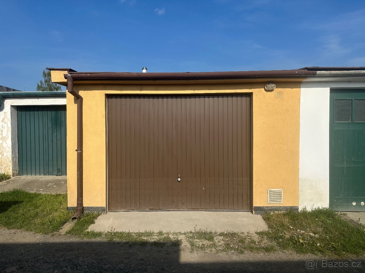 Pronájem garáže – top stav, elektřina, voda, montážní jáma