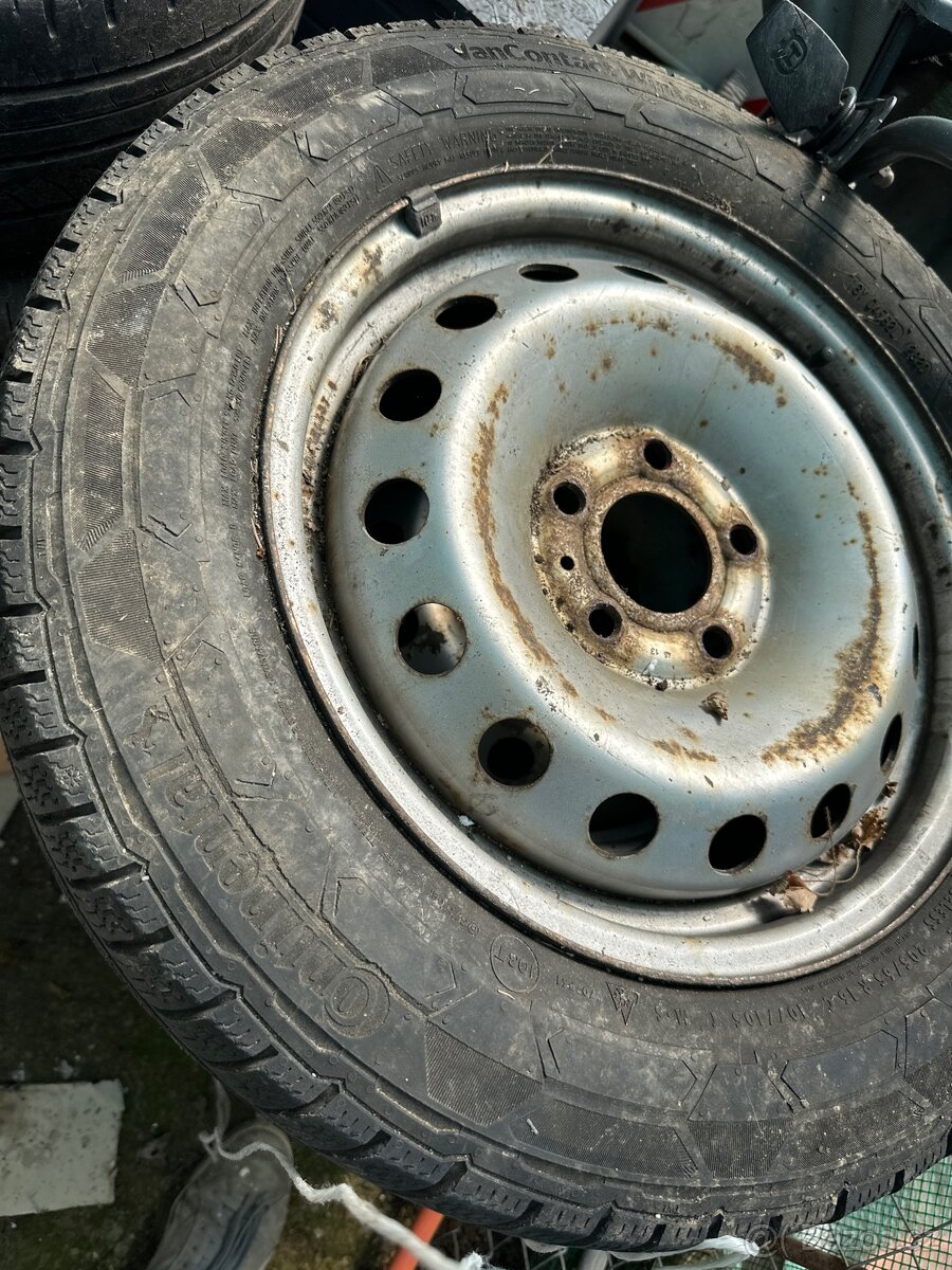 205/65/16 C zimní včetně disku Opel Vivaro 5x118