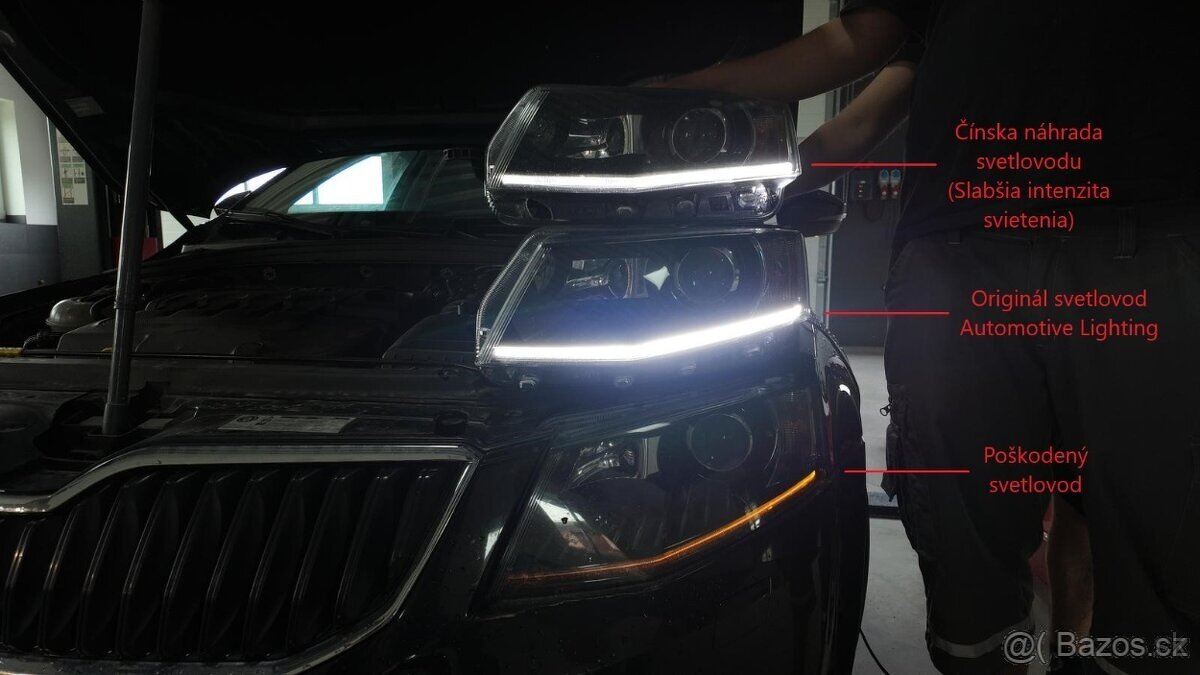 Octavia III LED denní svicení