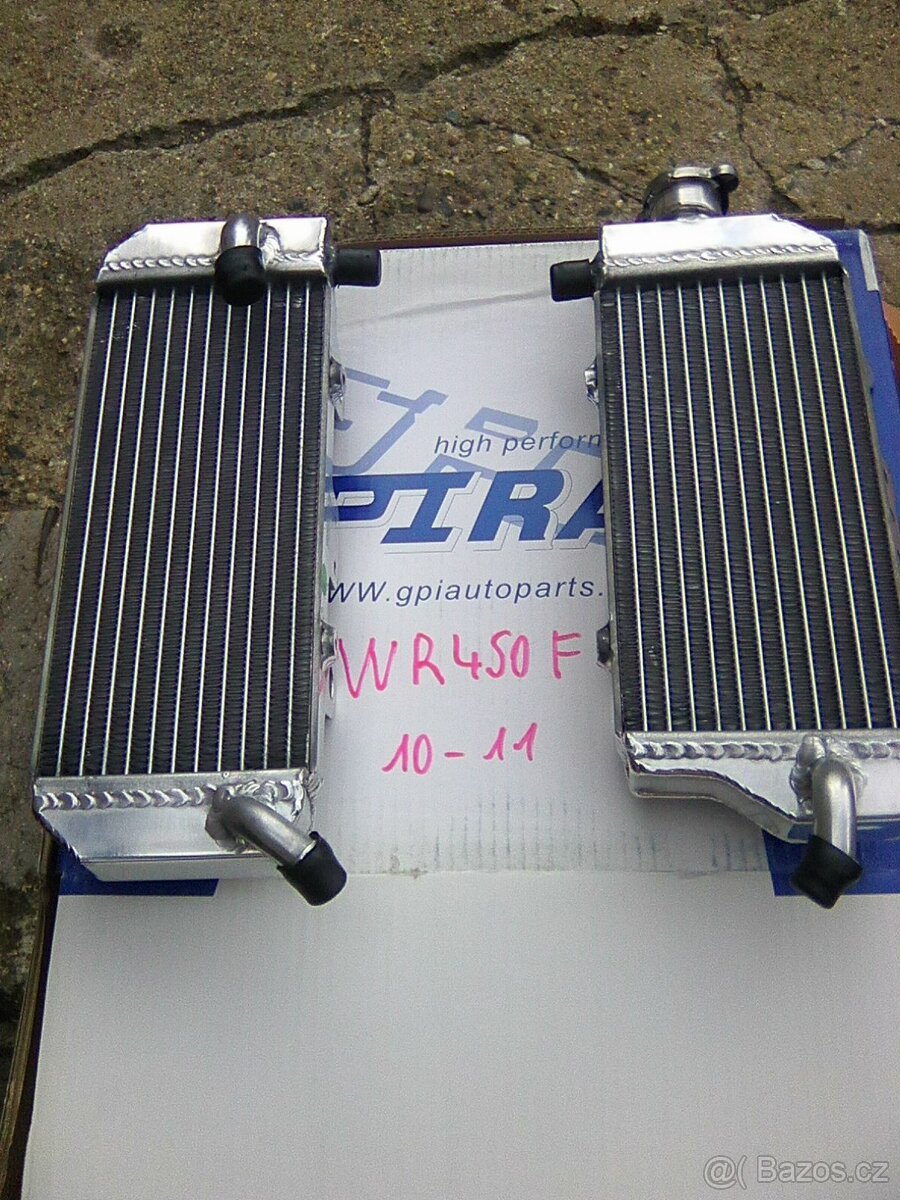chladice yamaha wr 450f 10-11