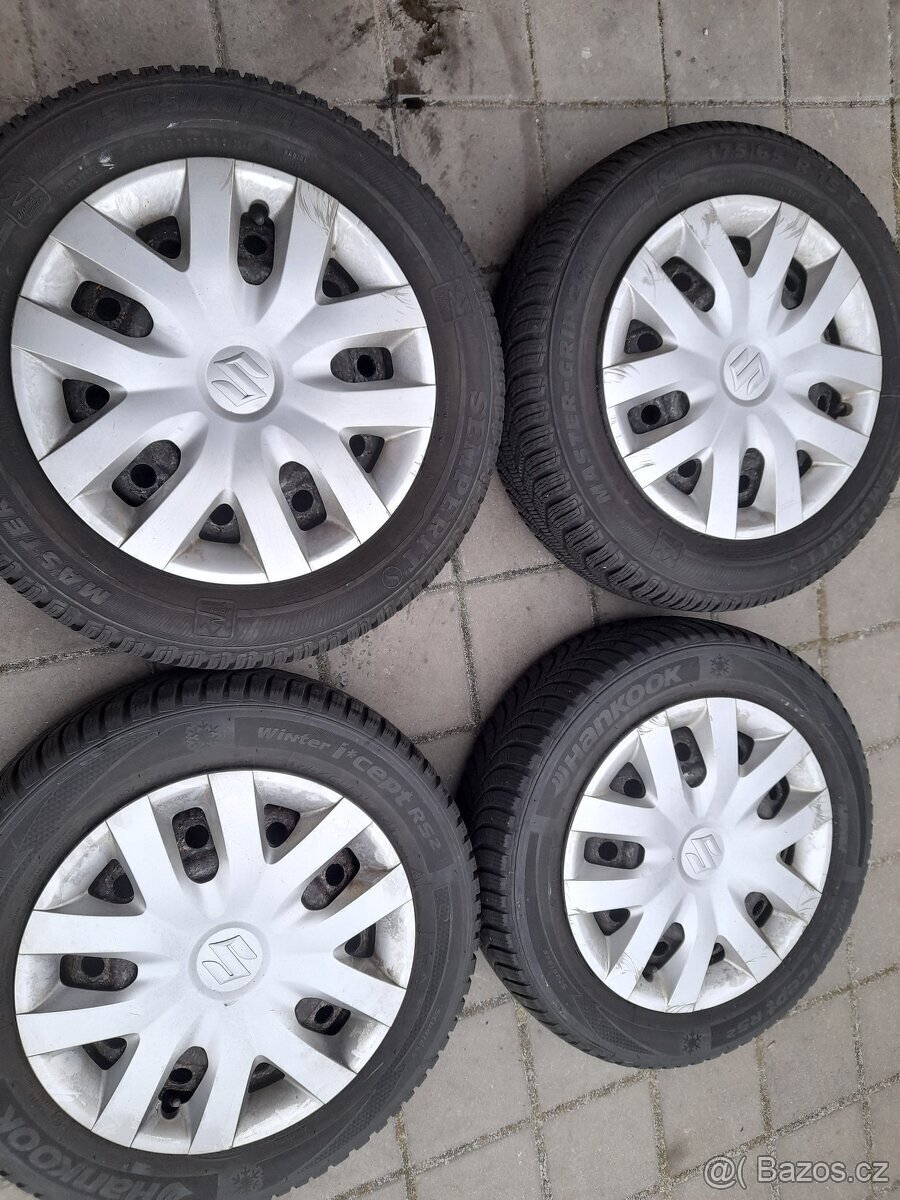 Sada letních kol vel 15” rozteč 4x100 175/65/15 SUZUKI SWIFT