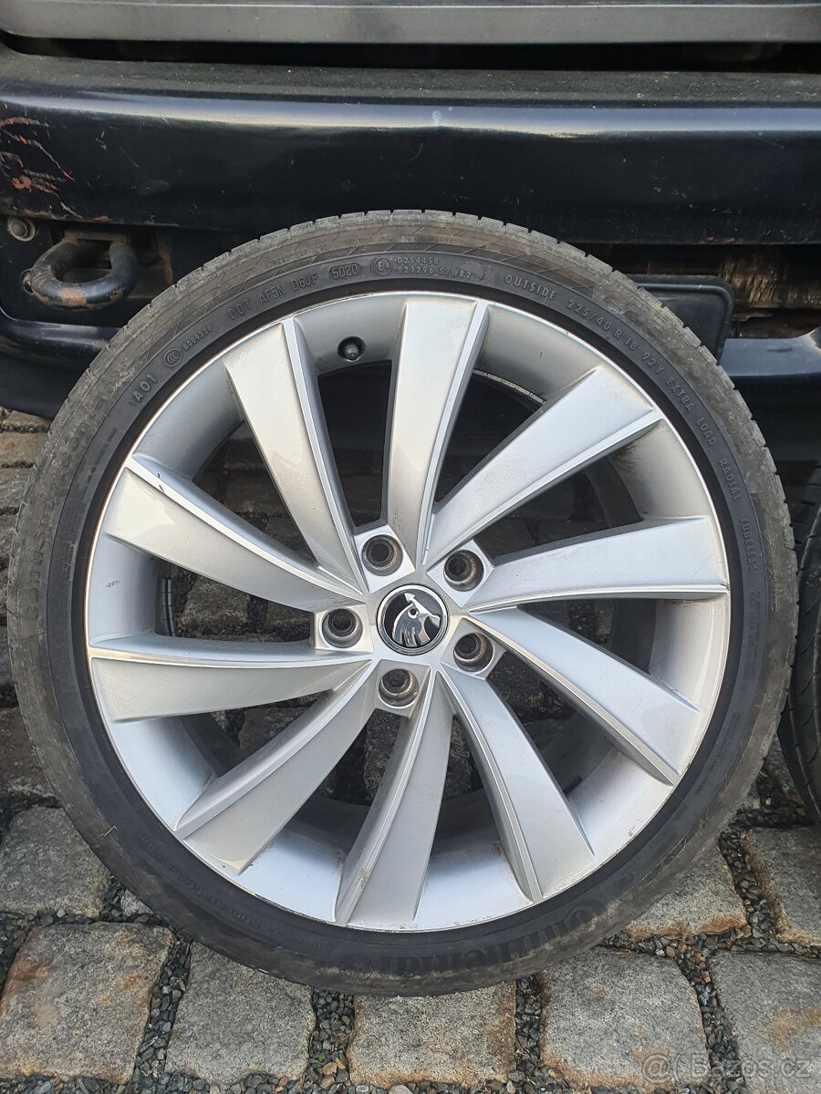 Alu kola Škoda R18 / 225/40 R18