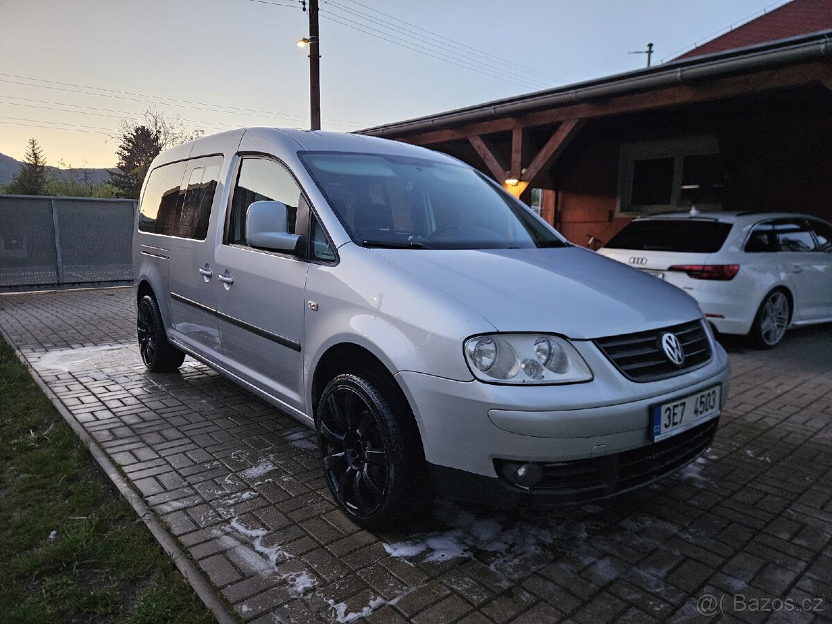 Volkswagen caddy maxi 1.9tdi 5mist i vymena