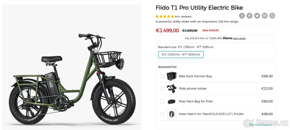 Fiido T1 Pro Utility Electric Bike