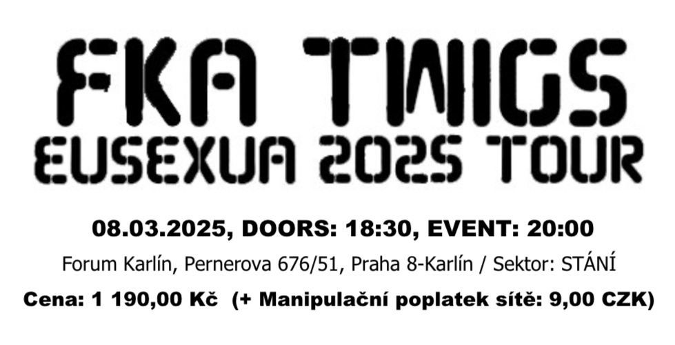 Listek na FKA Twigs