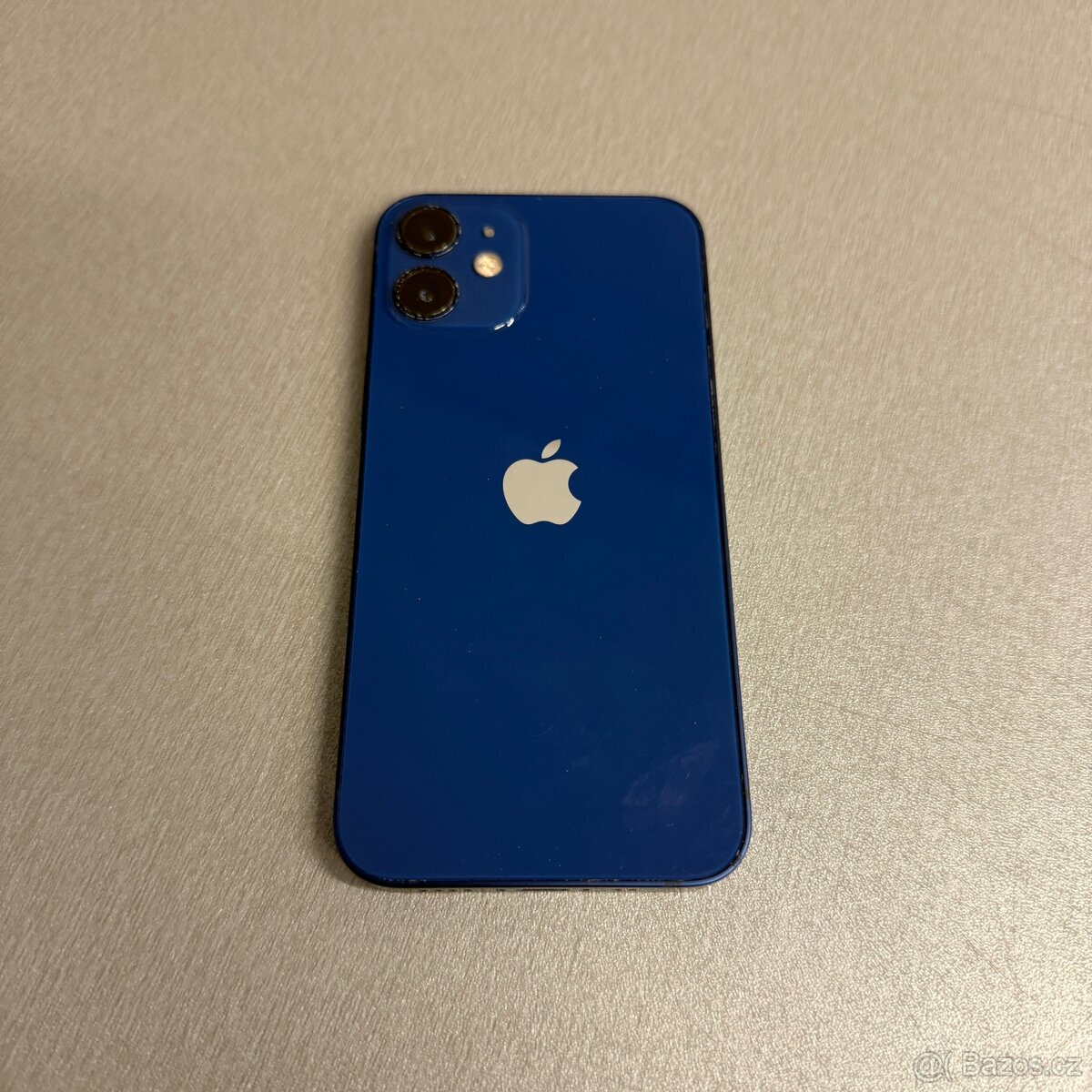iPhone 12 mini 128GB modrý, pěkný stav, 12 měsíců záruka