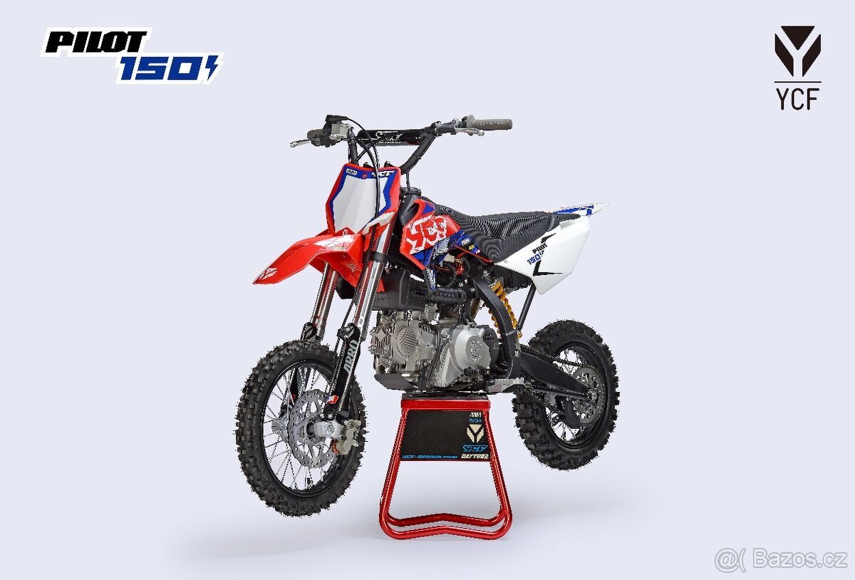Pitbike YCF Pilot F150E, el.startér, model 25