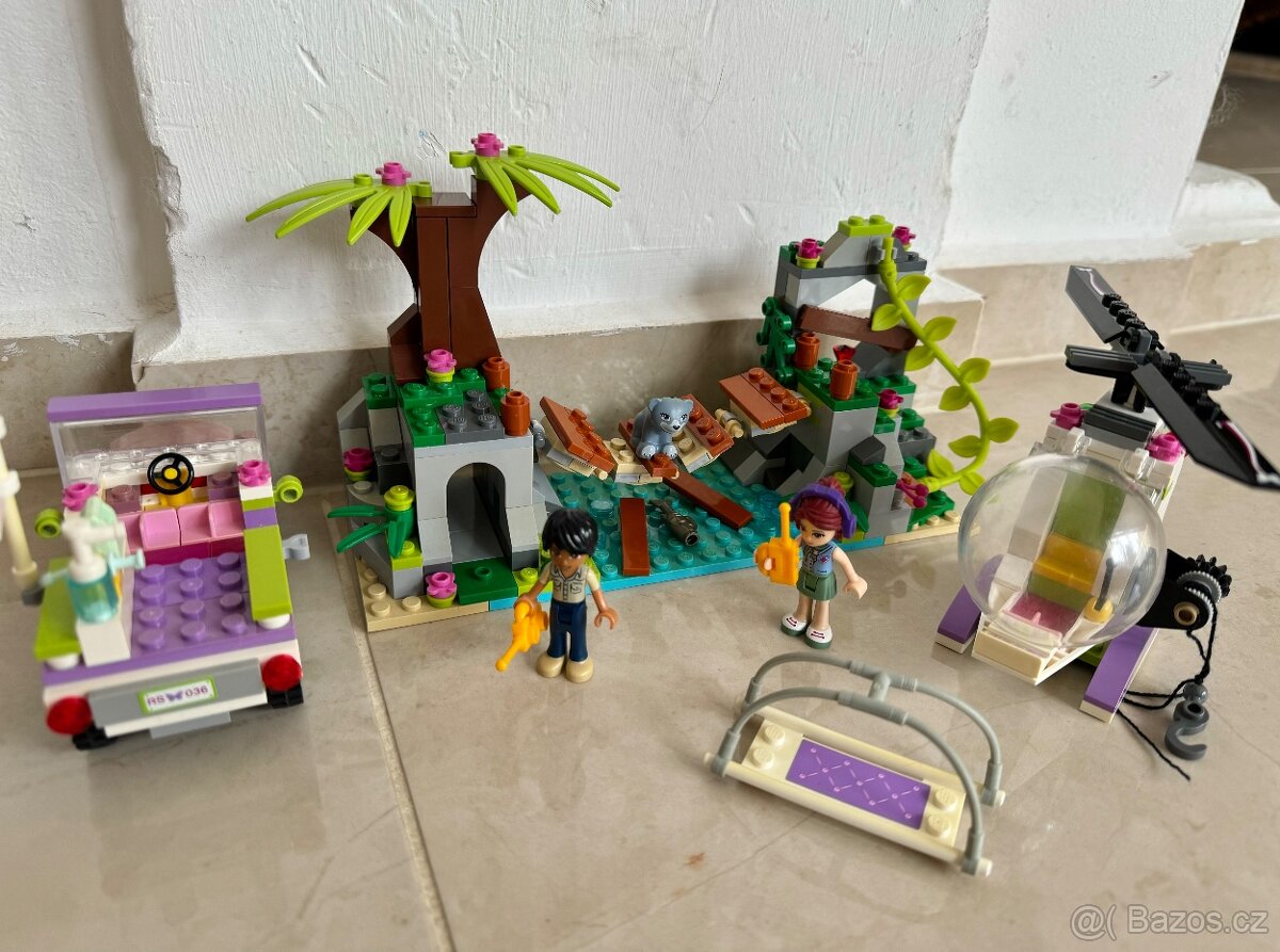 Lego Friends- Záchrana na mostě v džungli