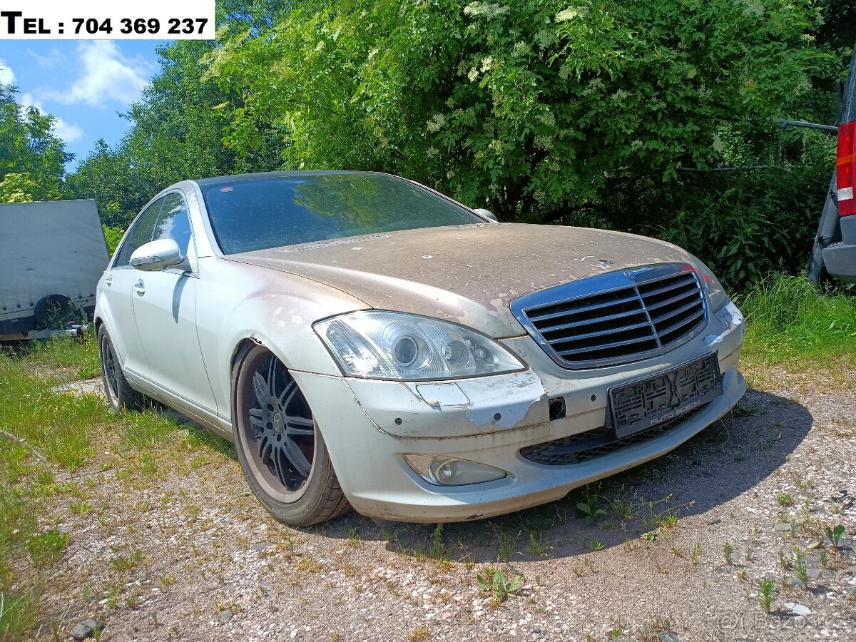 // MERCEDES W221 S-CLASS 320 CDI 173kw //DÍLY