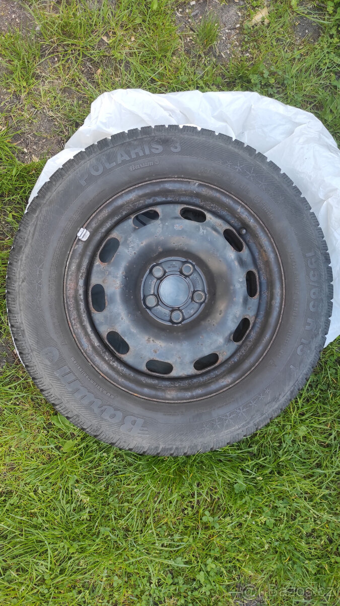 Zimní pneumatiky 195/65 R15 Barum POLARIS 3 + Disky
